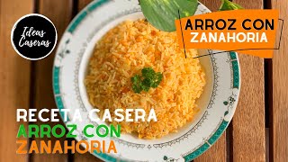 Arroz con Zanahoria ‣‣ Cómo hacer arroz con Zanahoria ‣‣ Receta Fácil y Rápida [upl. by Niawtna]