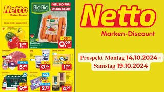 NETTO Prospekt  Angebote ab 14 OKTOBER 2024  ORIGINAL KATALOG [upl. by Ssitnerp]