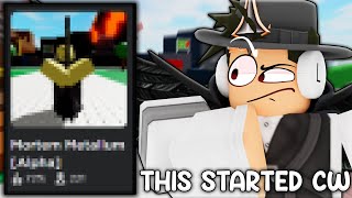 This Game STARTED Combat Warriors Roblox Mortem Metallum [upl. by Voltz20]