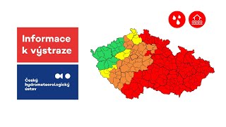 Informace k extrémním srážkám a povodňovým jevům  11 9 2024 [upl. by Ailecra]