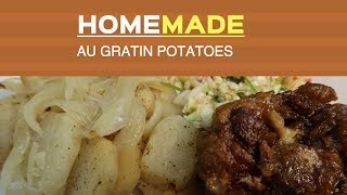 Au Gratin Potatoes  No Milk  No Flour [upl. by Alekahs]