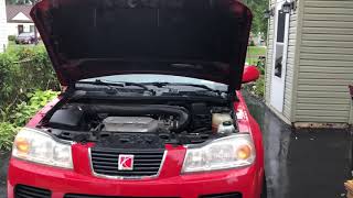 Saturn Vue Starter Location 6 cylinder 35 liter removal remove replace [upl. by Dylana]