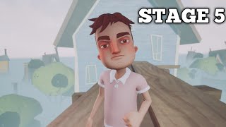 Hello Neighbor Hide and Seek  Stage 5 Walkthrough  Ending [upl. by Essilem]