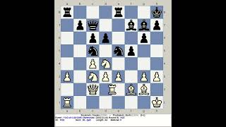 Boskovic Drasko vs Predojevic Borki  Yugoslavia Chess U18 54th 2002 Obrenovac [upl. by Torbert888]