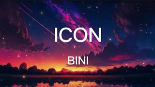 BINI  ICON  Lyrics [upl. by Korns63]