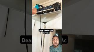 Deep clean Ac service ✨shorts technicaltips electrical [upl. by Agnese]