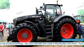 TV Grootste trekker Fendt Vario 1050 op landbouwbeurs [upl. by Darom]