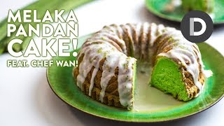 Pandan Cake Recipe Feat CHEF WAN [upl. by Adiasteb]