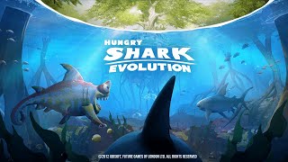 Hungry Shark Evolution  Luminite Narralliclyus Shark Unlocked All 25 Sharks Unlocked Gameplay [upl. by Eciralc]