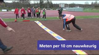 Atletiekunie  Stoten met bal [upl. by Nolahs]