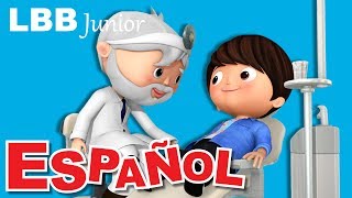 Ir al dentista  LBB Canciones infantiles  Little Baby Bum Español  Moonbug Kids [upl. by Vivi]