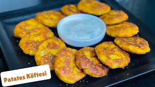 Patates Köftesi Magic Yummy Potato Balls amp Cool Yogurt Sauce Turkish Famous Recipe By famchef team [upl. by Galateah990]