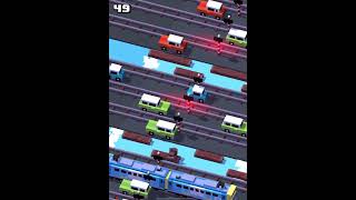 Crossy road  world top 10 or no crossyroad mobilegame gameplay [upl. by Goldi]