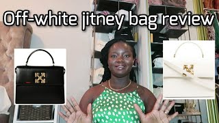 A Detailed Review of My OffWhite Jitney 28 Tote Bag Pricingwhat fit in my bag and styling [upl. by Ellette]