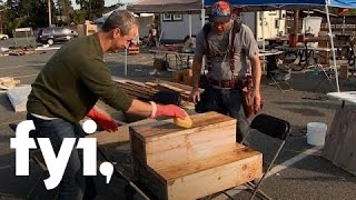 Tiny House Nation Johns WoodStaining Technique S2 E13  FYI [upl. by Prudence804]