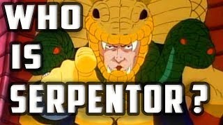 History and Origin of GI Joes SERPENTOR [upl. by Arorua269]