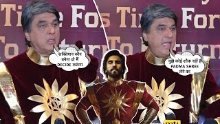 Mukesh Khanna Most ANGRY Reaction On REJECTING Ranveer Singh To Play Shaktimans Role  Lehren TV [upl. by Hseham]