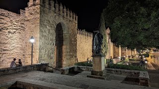 Relaxing Night Walk in Córdoba Spain enjoying the Nightlife [upl. by Notsew]