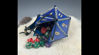 How to make a D20 Dice Bag [upl. by Aicnelev]