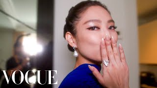 Jennie Gets Ready for the Met Gala  Last Looks  Vogue [upl. by Mcwilliams46]