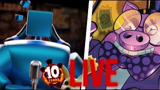 Scott Cawthon Interview 20 and FNaF VIP Reaction LIVE [upl. by Hephzibah]