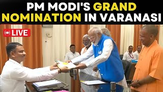 Election News LIVE PM Modi Files Nomination From Varanasi  India General Elections 2024 Varanasi [upl. by Baumbaugh]