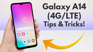 Samsung Galaxy A14 4GLTE  Tips Tricks and Hidden Features [upl. by Ahtiekal]