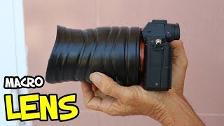 How to make Macro Lens for Camera [upl. by Lundt]