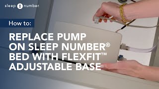 How To Replace Pump on Sleep Number® Bed with FlexFit™ Adjustable Base [upl. by Coney]