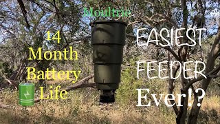 Should You Buy Moultrie’s ALLINONE 5 Gallon Hanging Deer Feeder Batteries Lasted 14 Months [upl. by Curley]