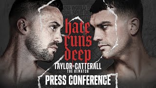 JOSH TAYLOR VS JACK CATTERALL 2 PRESS CONFERENCE LIVESTREAM [upl. by Trev]