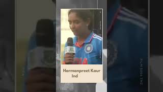 Harmanpreet Kaur angry on umpire interview 🔥 shorts trendingshorts indvsban cricket [upl. by Egrog426]