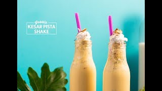 Gobble  Kesar Pista Shake  केसर पिस्ता मिल्कशेक  Summer Drinks [upl. by Bond]