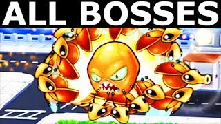 Octogeddon  All Firefly Weapon Upgrades  All Boss Battles Gameplay No Commentary [upl. by Rombert]