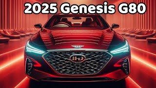 Luxury 2025 Genesis G80 ⚡️ Redefined with Premium Specs Facelift Detailed [upl. by Aloel]