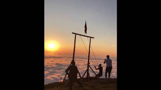 Amazing View Swing Over The Clouds  GoViral [upl. by Euqinna26]