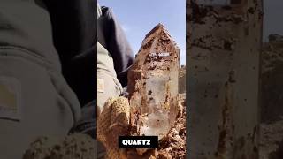 Amazing quartz mining quartz geology shorts [upl. by Jet]