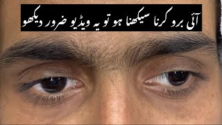 Learn how to thread eyebrows Easy amp Quick Way For Beginners  eyebrow ko shape kaise de [upl. by Acsecnarf353]