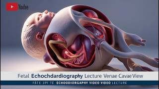 Fetal Echocardiography Venae Cavae View [upl. by Annenn]