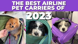 DONT STRESS about what pet carrier to use for your next flight Use THESE top TSA approved options [upl. by Akiemahs948]