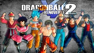 HASTA 7 PERSONAJES  COMO USAR LAS CASILLAS DE TU PERSONAJE DRAGON BALL XENOVERSE 2 [upl. by Hsoj]