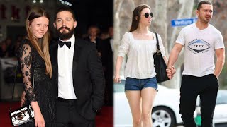 Shia LaBeouf amp Mia Goth take daughter Isabel to Halloween hotspot after divorce rumors  Parents [upl. by Krucik]