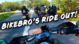 Ride Out Verloopt Niet Volgens Plan… YAMAHA MT07  DUO VLOG  4K ULTRA HD  BIKEBROS [upl. by Nosnah]