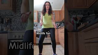 Leggings Dance over50s housework legginslove midlifevibes [upl. by Frida]