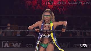 WWE 2K22 Tay Conti Entrance Signatures Finishers amp Victory Motion [upl. by Asilak155]