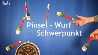 Bewegung des MassenSchwerpunkts während eines Wurfs [upl. by Elyr]