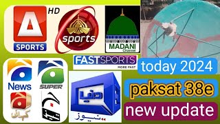 paksat new update today paksat channel list 2024 paksat dish setting  DISH VR 2 [upl. by Yl]