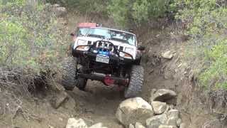 Jeep Cherokee Rock Crawler on the skinny trail Judgment Bowl [upl. by Goerke]