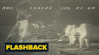 Apollo 11 Lunar Landing  Flashback  NBC News [upl. by Soluk]