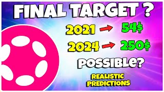 Polkadot DOT Price Prediction 2025  Can It Reach 250 in the Bull run Realistic Prediction [upl. by Corina462]